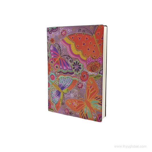 Custom premium notebook for NEB with laser, embossing, and gold powder crafts - LHYY.