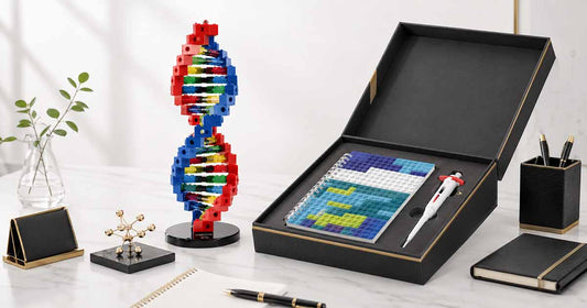 Biotech Brand Favorites: DNA Helix & Pipette Notebook Sets