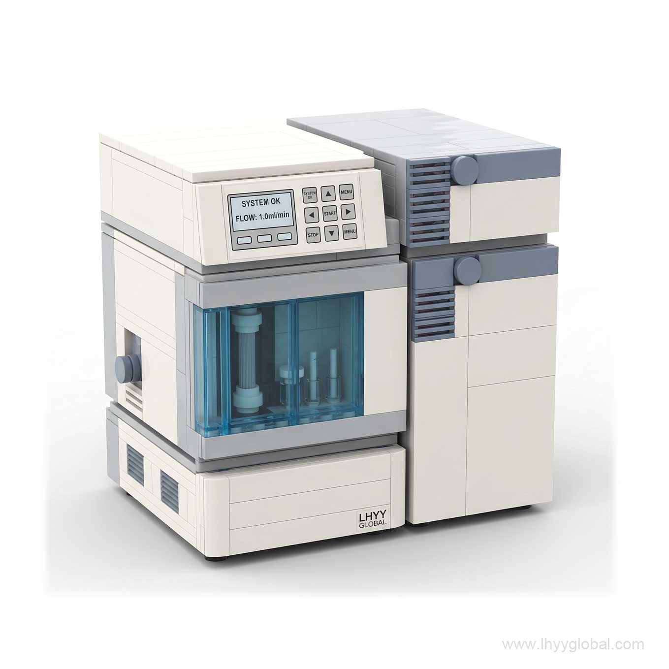 Premium customized scientific instrument building blocks and laboratory models for corporate branding by LHYY.