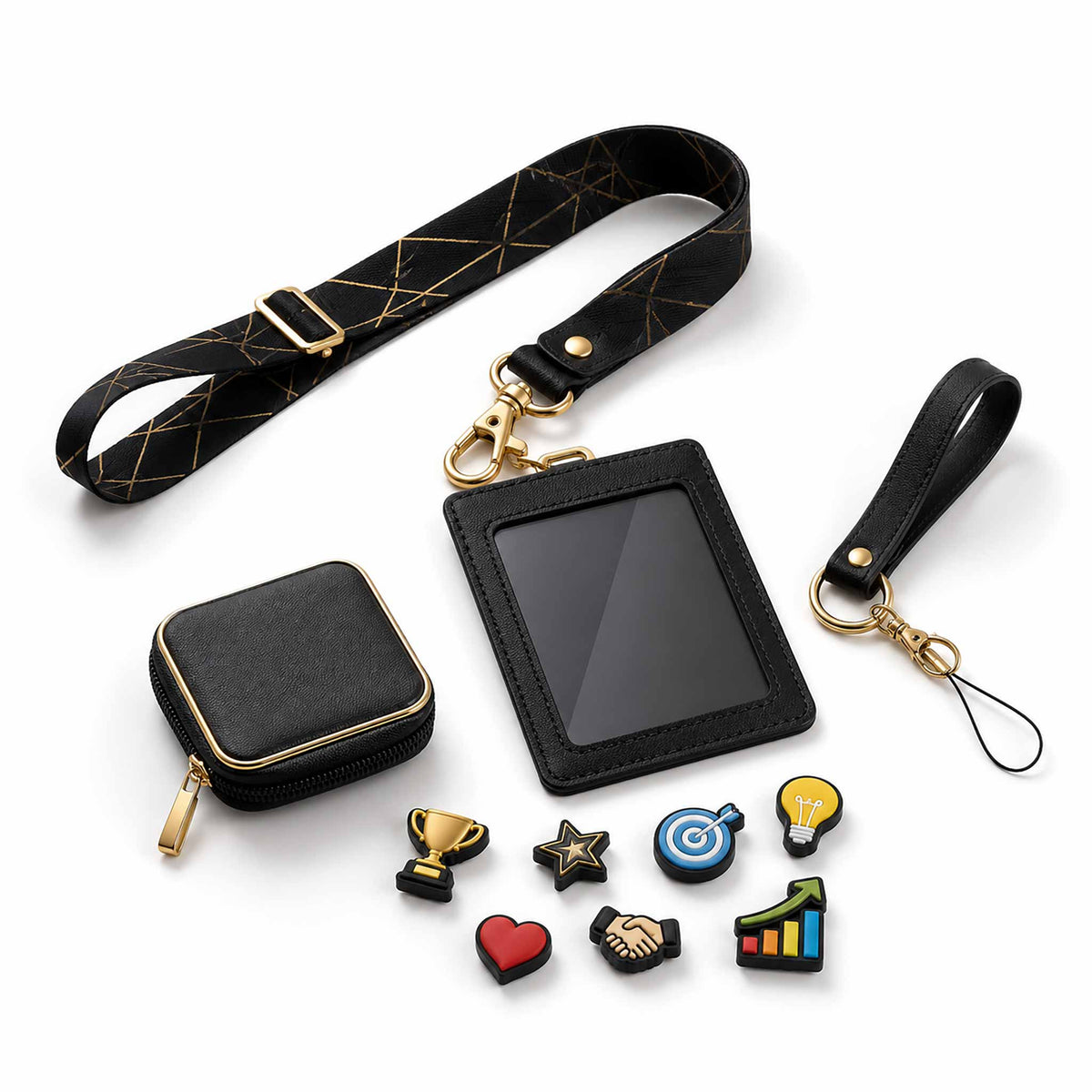 Custom apparel and wearable accessories for corporate events