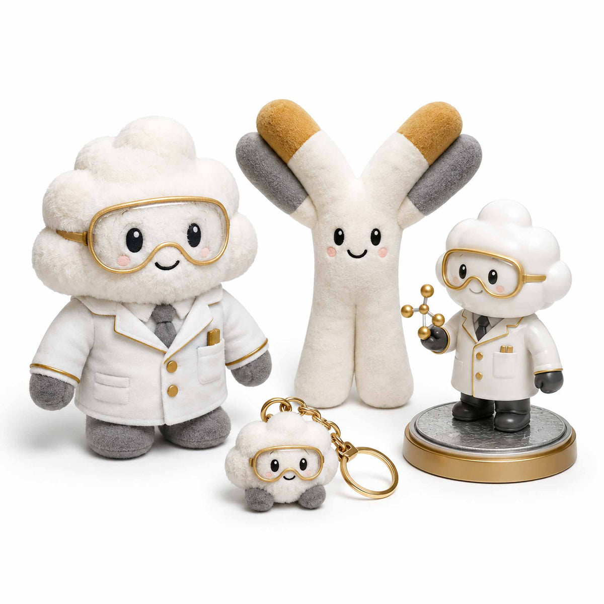 Custom plush mascots and figurines for branded campaigns