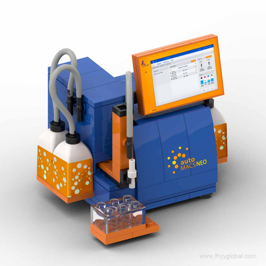 Miltenyi Biotec autoMACS NEO Separator custom building block model digital design rendering