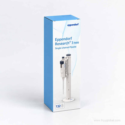 Eppendorf Research 3 neo pipette building block set retail box marked with 132 pieces