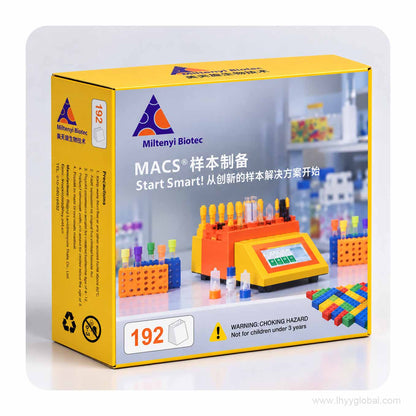 Miltenyi Biotec gentleMACS Octo Dissociator with Heaters 192-piece building block set packaging
