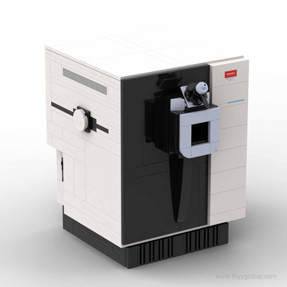 Orbitrap Excedion Pro building block model showing side panel and mass spectrometer details