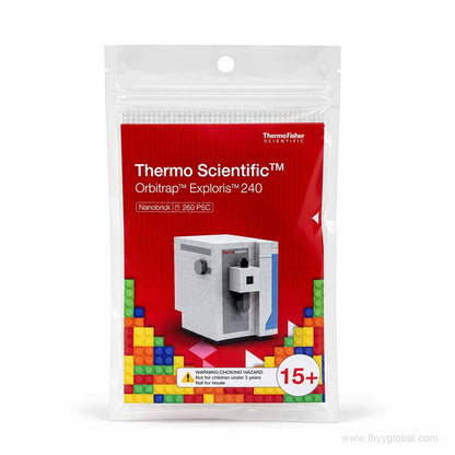 Thermo Scientific Orbitrap Exploris 240 260-piece micro building block set in branded pouch packaging