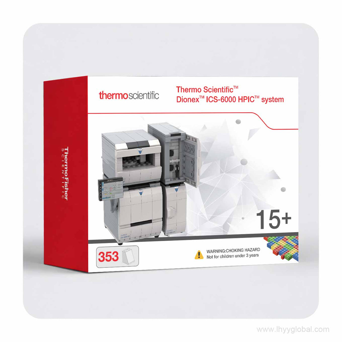 Thermo Scientific Dionex ICS-6000 HPIC 353-piece building block model presentation box