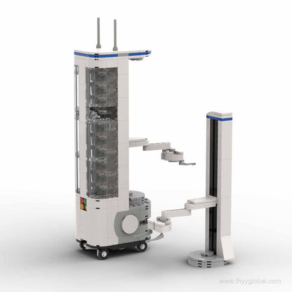 Thermo Scientific Autonomous Mobile Robot and Spinnaker 3 laboratory automation building block models