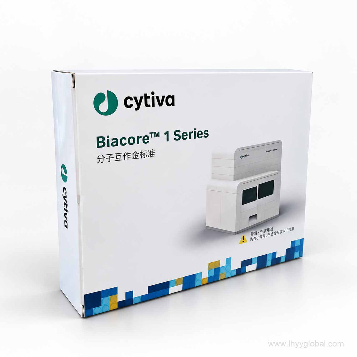 Cytiva Biacore 1 Series 128-piece building block model presentation box
