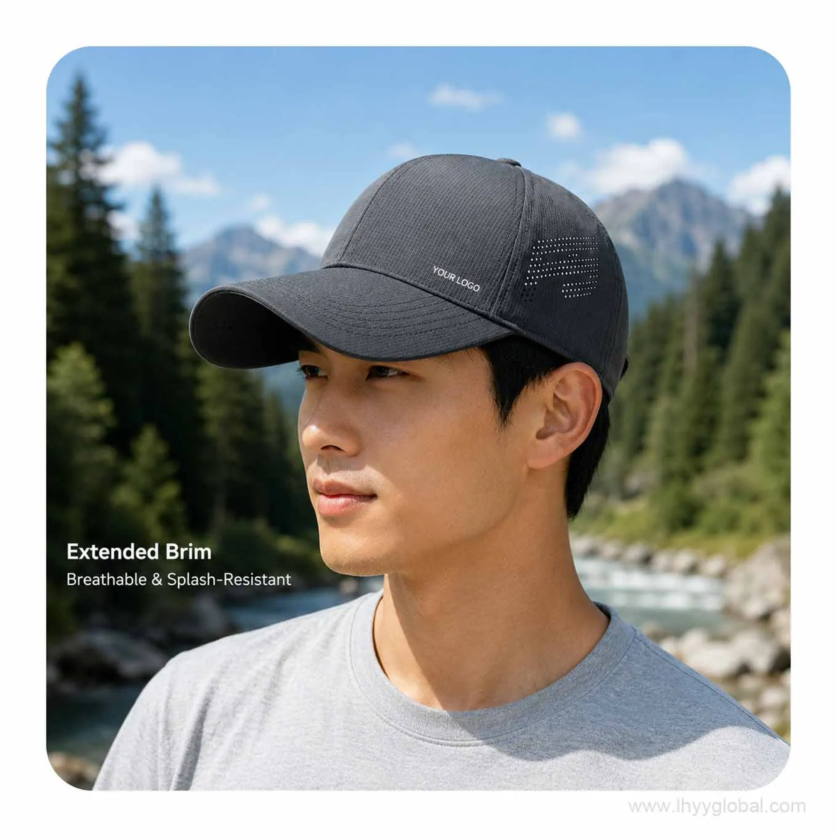 008-custom-logo-extended-brim-baseball-cap-outdoor-lifestyle.webp