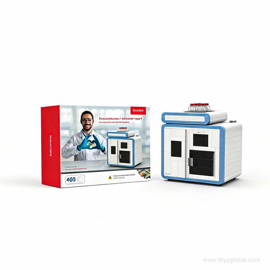 Custom Extreva ASE automated sample preparation building block model with branded packaging