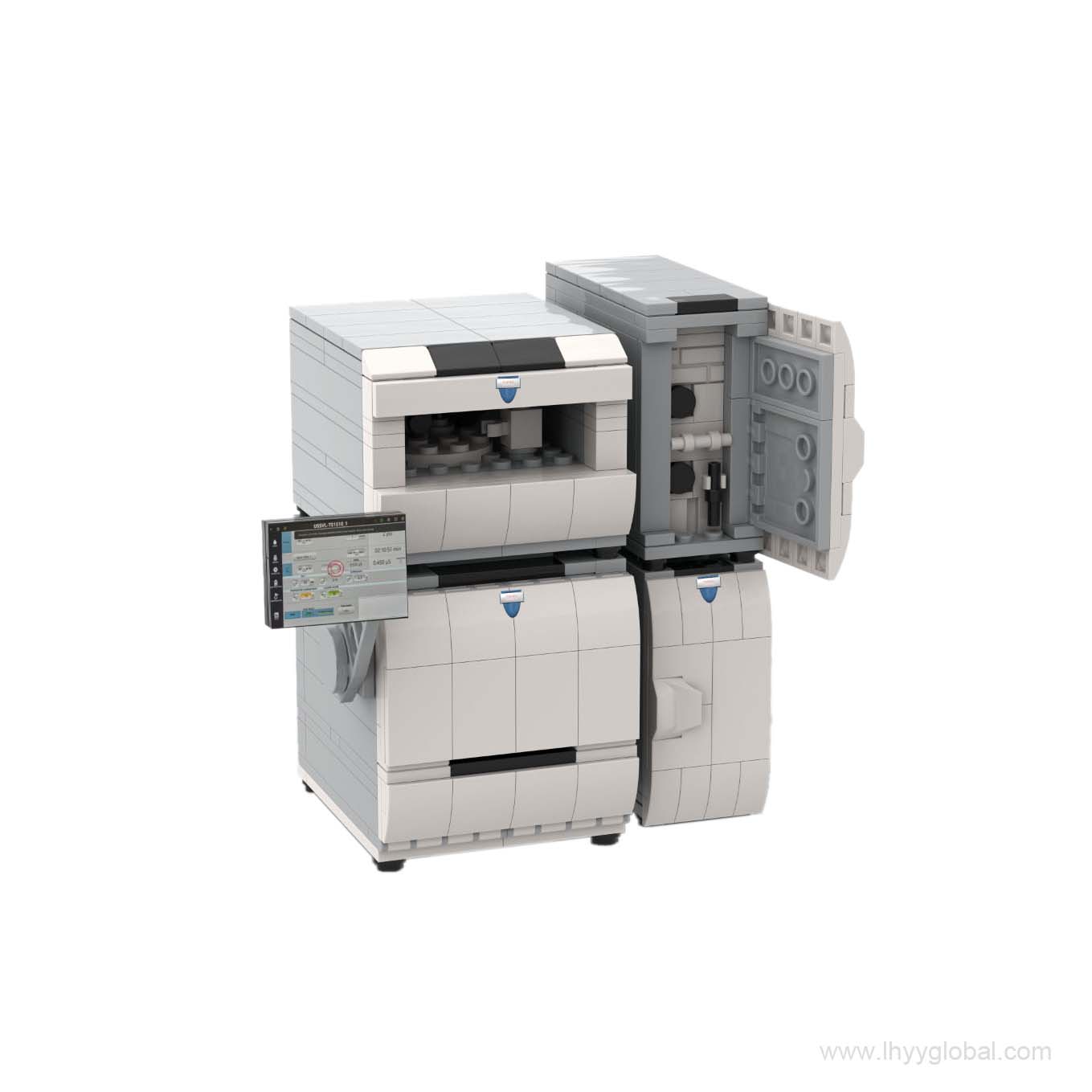 Modular Lego-style Thermo Scientific Dionex ICS-6000 HPIC system bricks with interactive tablet - LHYY.