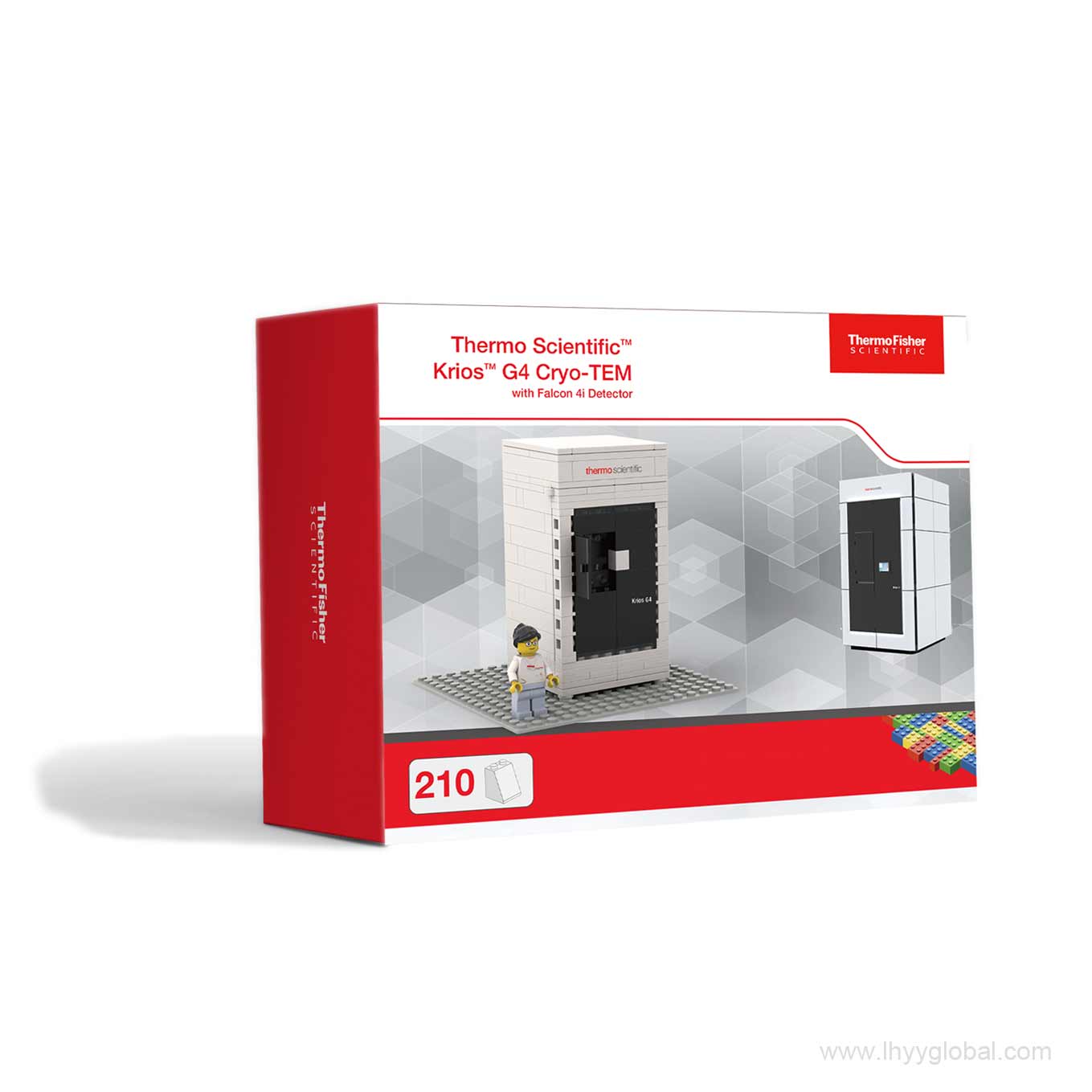Krios G4 Cryo-TEM 210-piece building block model with retail box