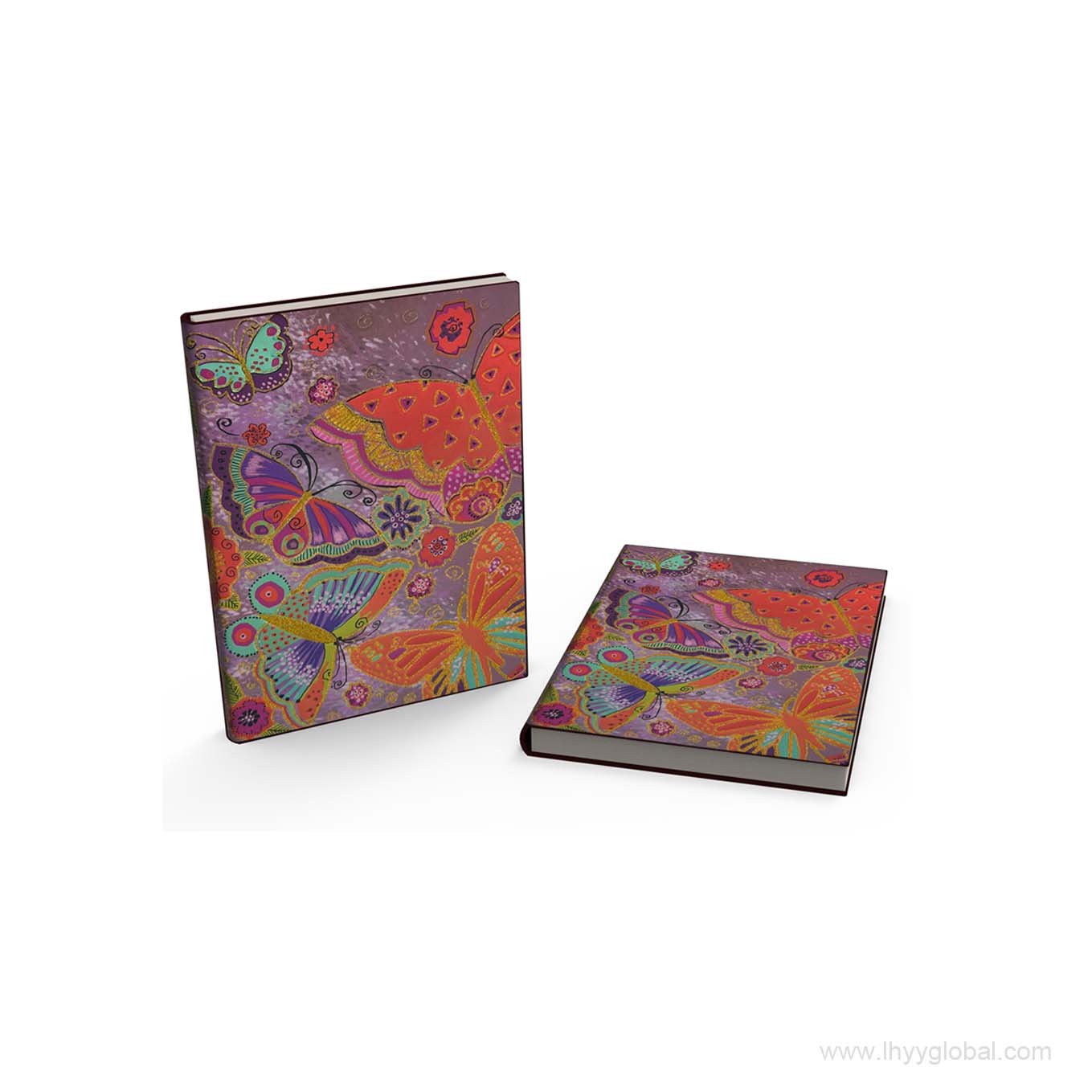 Custom premium notebook for NEB with laser, embossing, and gold powder crafts - LHYY.