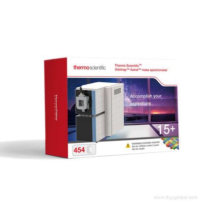 Orbitrap Astral building block model with branded Thermo Scientific presentation box