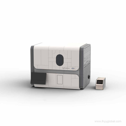 Lego compatible Roche Digital LightCycler system display model.