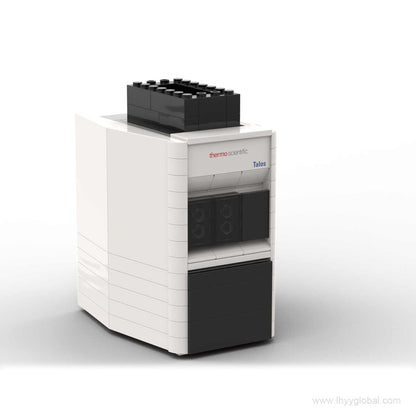 Thermo Scientific Talos F200X (S)TEM 264-piece ABS building block model in white, black and grey