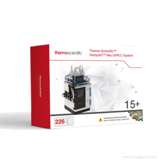 Assembled 226-piece Thermo Scientific Vanquish Neo UHPLC custom building block display model
